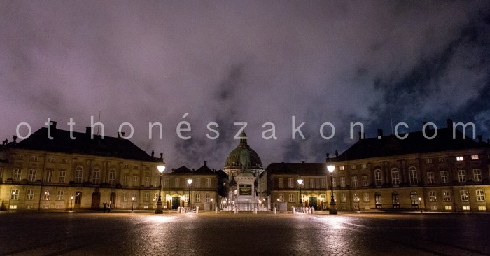 Amalienborg, a kiralyi palota